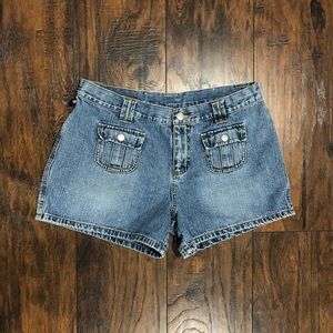 Denim Blue Women's Shorts